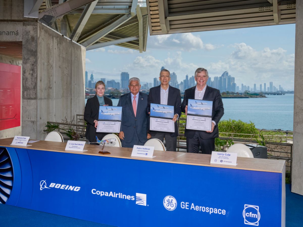 El nuevo acuerdo contempla la compra de hasta 60 aeronaves Boeing 737 MAX que, sumadas a las 40 pendientes de entrega, permitirán a Copa Airlines superar las 200 aeronaves en su flota para 2034