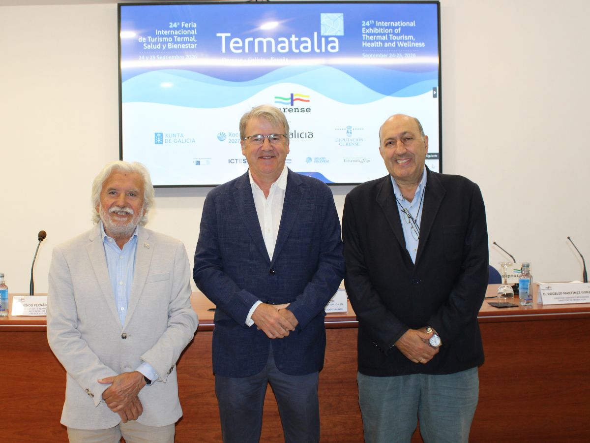 Termatalia 2026 reúne en Expourense a destinos, empresas y profesionales del turismo de salud de 16 países
