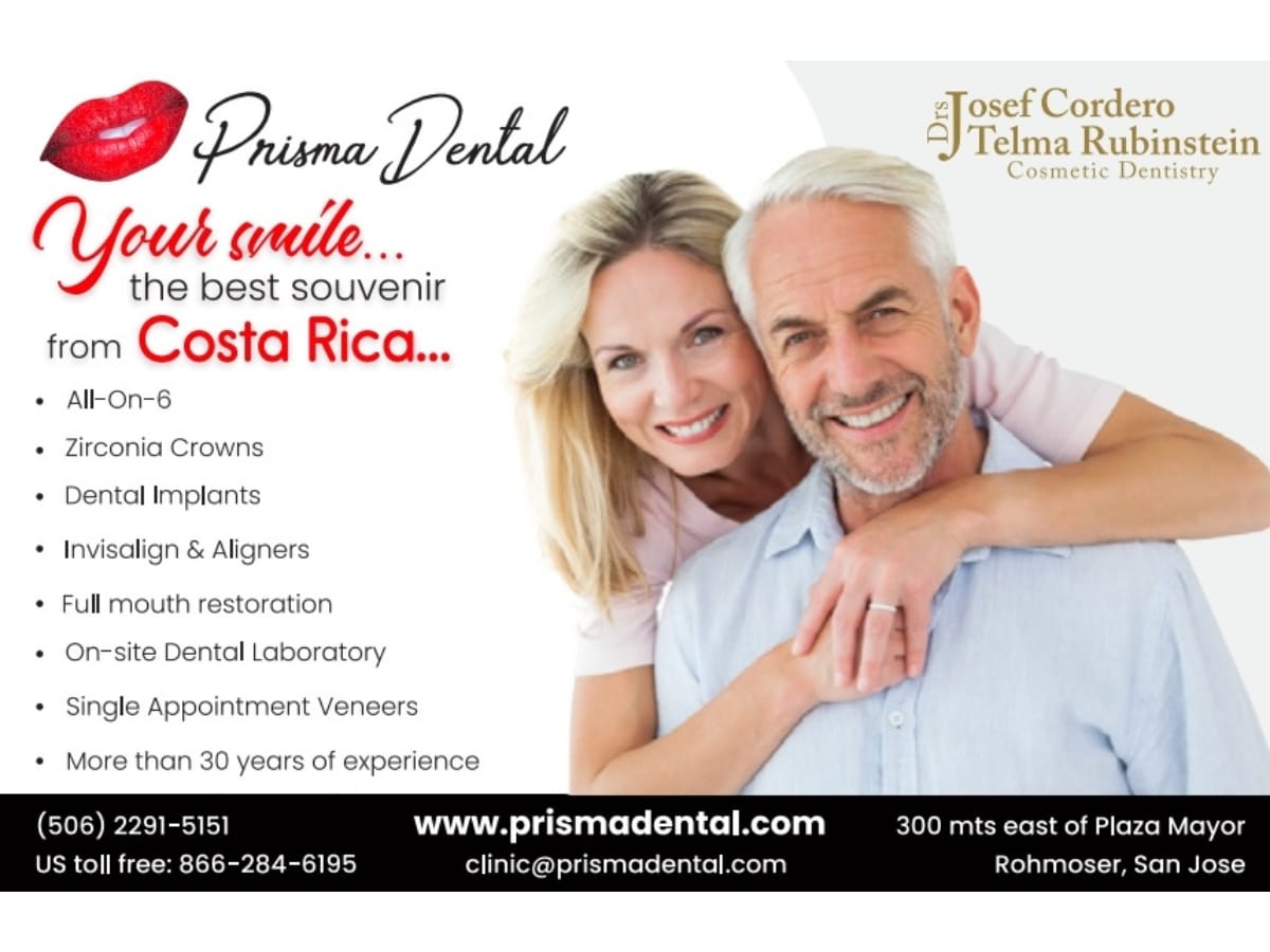 Prisma Dental, ubicada en el corazón de Costa Rica, se ha convertido en un destino líder para pacientes internacionales que buscan atención dental de alta calidad a precios accesibles. 